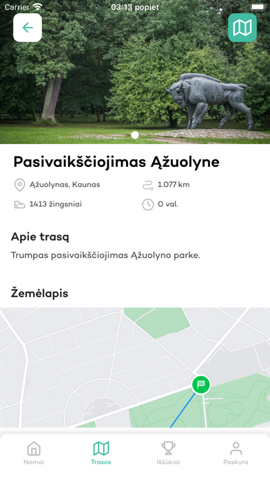 Walk the Walk app Screenshot
