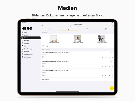 Screenshot #6 pour HERO - Die Handwerker App