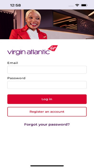 Screenshot 1 of Virgin Atlantic Sky High Club App