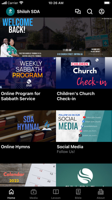 Shiloh SDA Church Screenshot