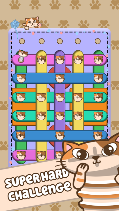 Cat Screw Puzzle: Nuts & Bolts Screenshot