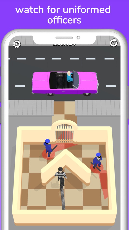 #2. Prisoner Escape 3D (iOS) 由: Rocketship Studios LLP