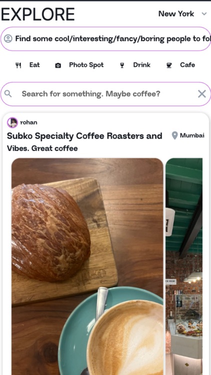 Voy: Recommendation App