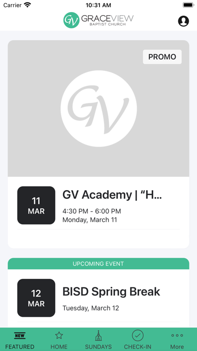 Graceview Baptist Church Screenshot