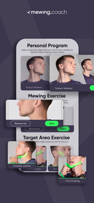 Mewing: Face Exercise for Jawline Chin Posture para Android - Download