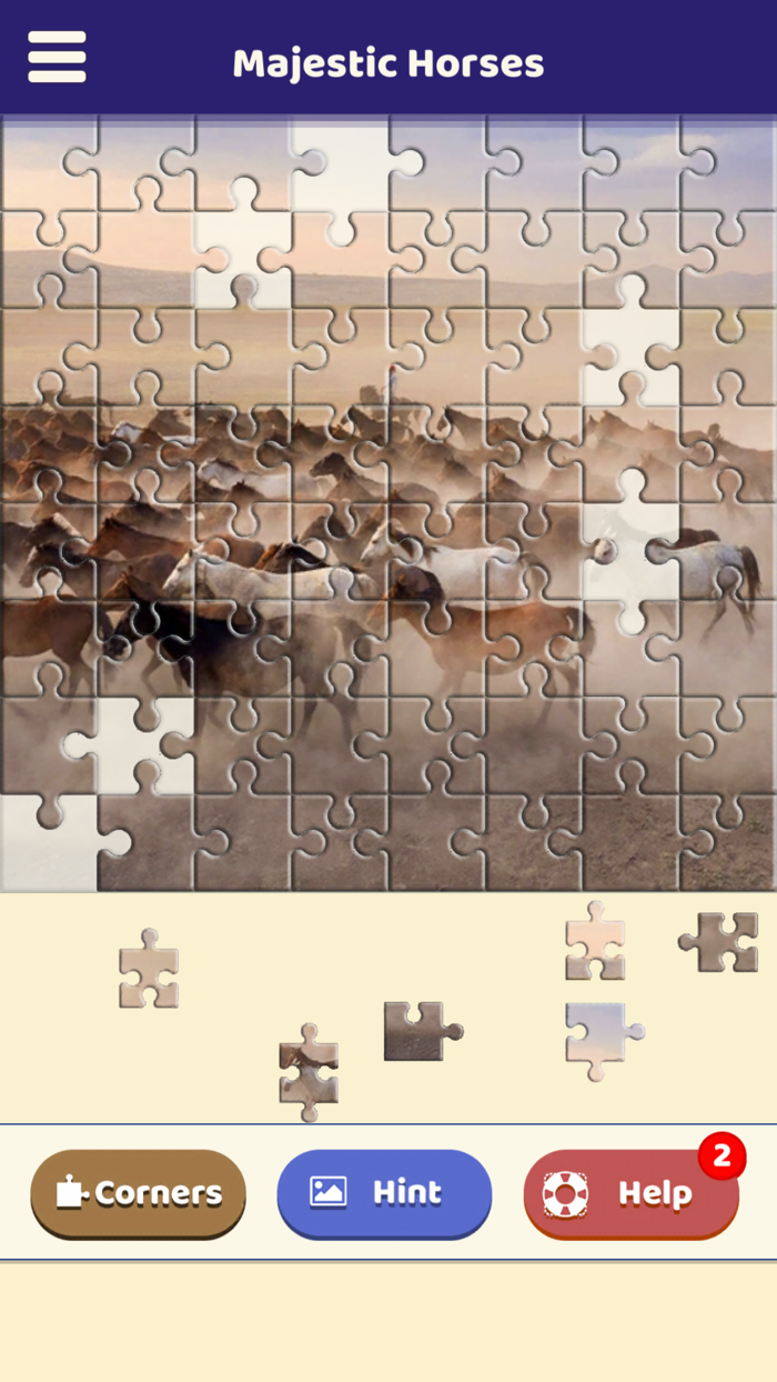 Majestic Horses Puzzle
