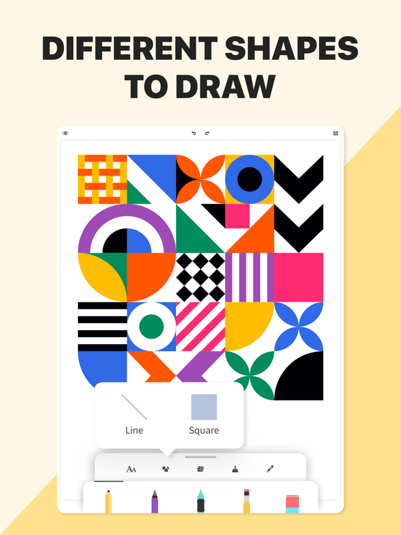 Screenshot #6 pour Drawing Pad - Sketchbook App.s