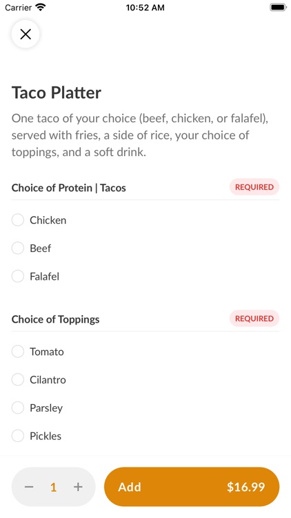 Shawarma Taco screenshot-3