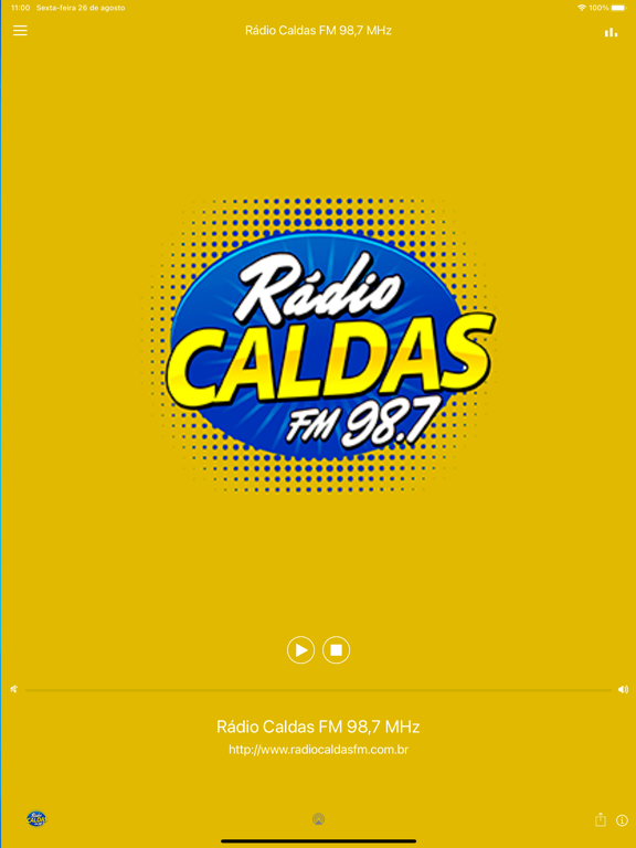 Screenshot #4 pour Rádio Caldas FM 98,7 MHz