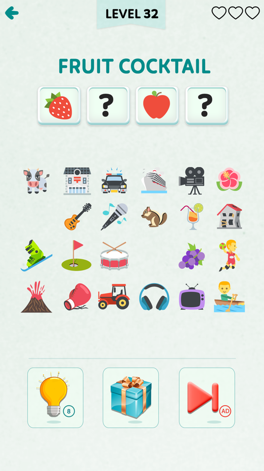 #2. Emoji Puzzle - Guess the Emoji (iOS) By: Rohit Makadia