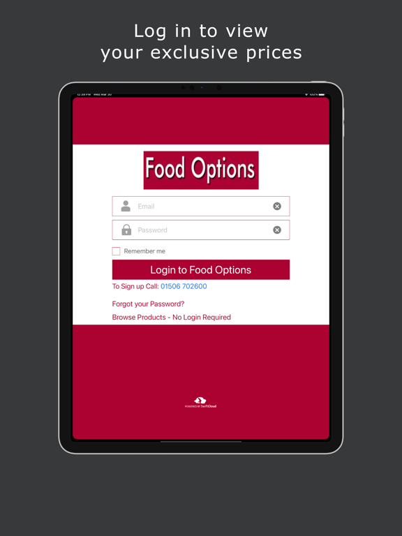 Screenshot #4 pour Food Options