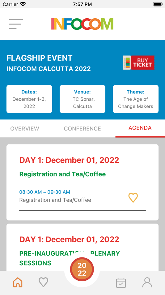 #1. INFOCOM Connect (iOS) By: ABP PRIVATE LIMITED