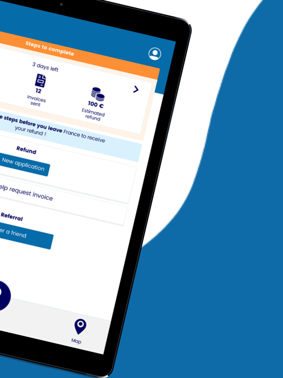 SkipTax - Tax Free Shopping iPad screenshot 5 - Travel app