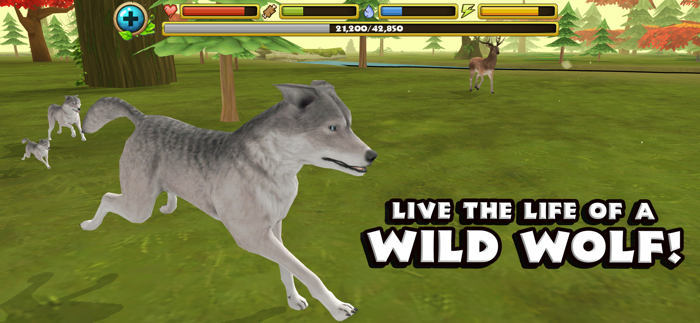 Wildlife Simulator Wolf