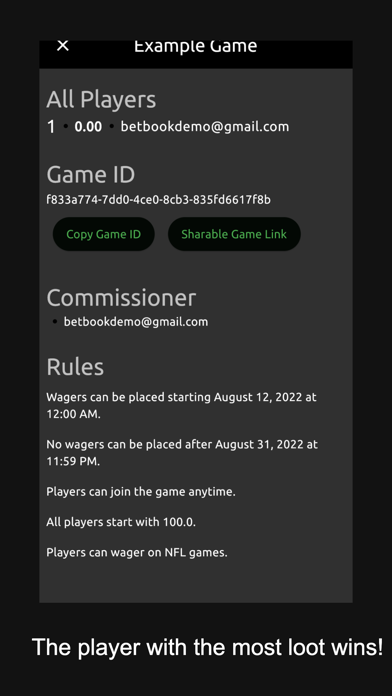 betbook - fantasy sportsbook Screenshot