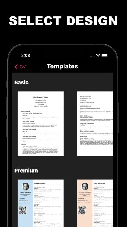 GoodCV - Curriculum Vitae PDF screenshot-5