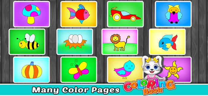 Easy Colouring Book For Baby