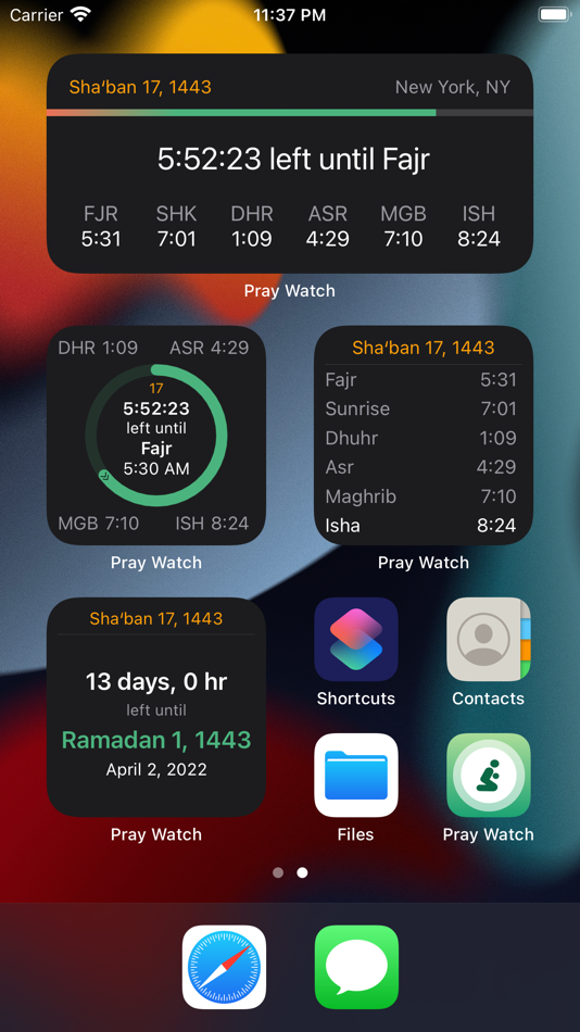 #2. Pray Watch (iOS) 由: IslamiCity