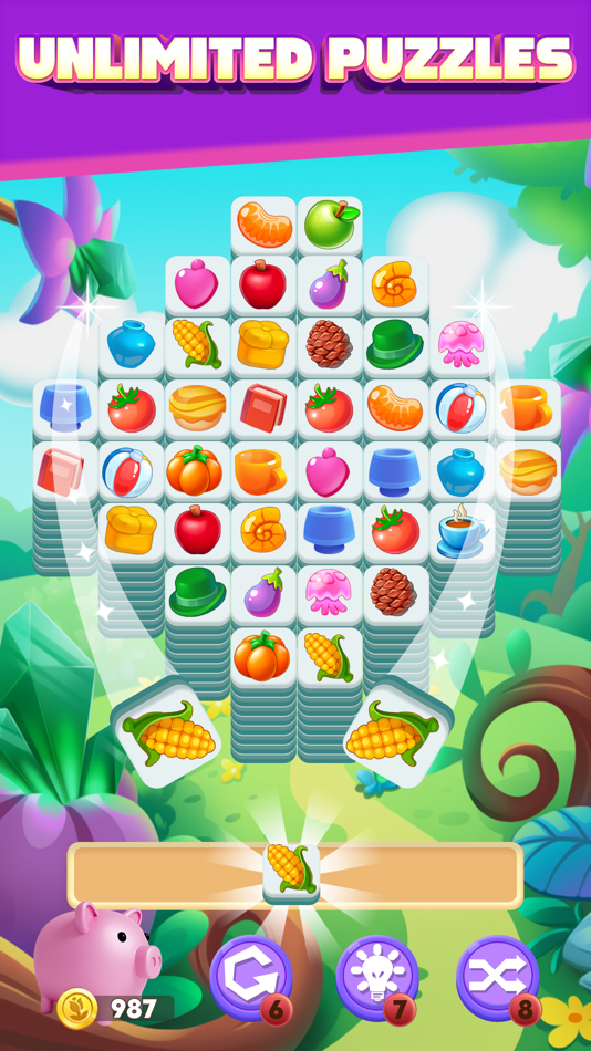 #4. Triple Match: Tile Puzzle Game (iOS) 由: Paresh Gundaniya