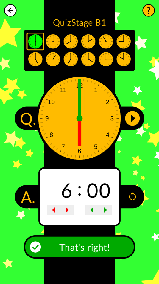 #4. ClockLesson - Learn by touch (iOS) โดย: HAPPYCODE INC