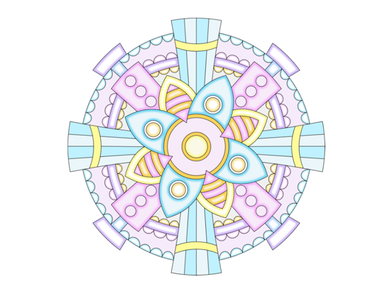 Mini Mandala Coloring