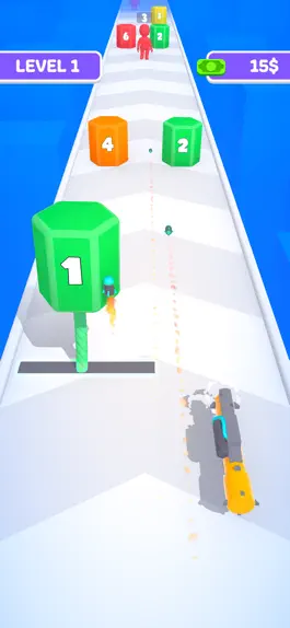 Game screenshot Rocket Gun Run apk