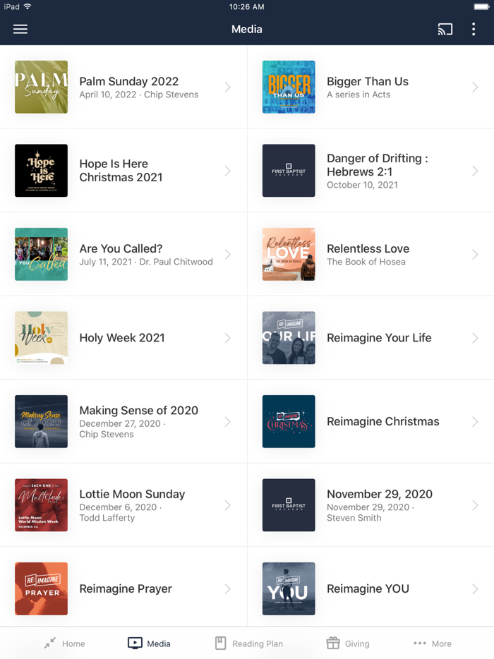 First Baptist Jackson MS