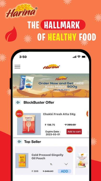 Harina Foods Grocery shopping