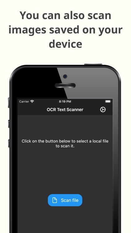 OCR Text Scanner – Text reader