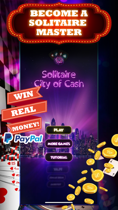 World Solitaire Cash Casino Screenshot