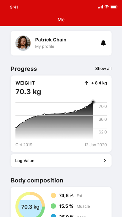 David Costa  Sport Fitness Screenshot