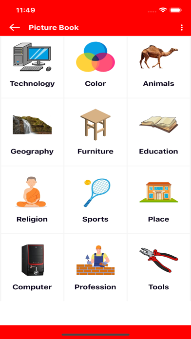 Word Book English to Bengali Screenshot