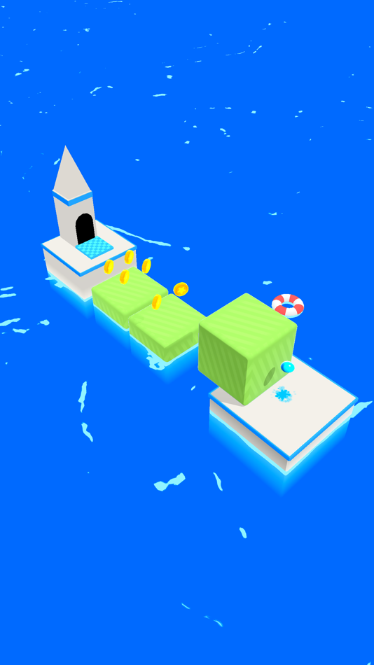 #2. Jumping Puzzle 3D (iOS) 由: Vidroid