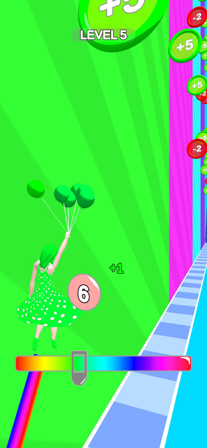 Colorful Balloons 3D