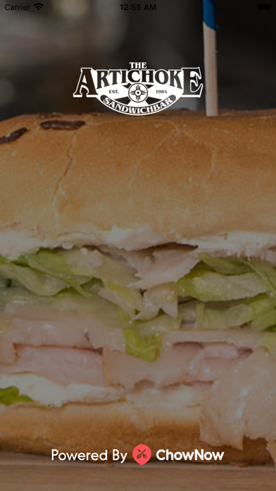 Artichoke Sandwich Bar Screenshot