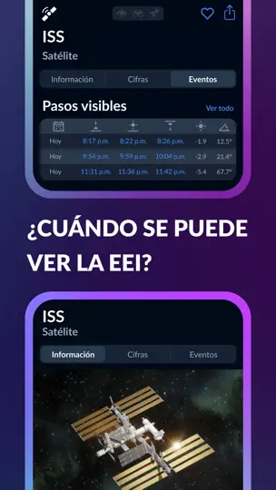 Captura de pantalla de Cielo Esta Noche: Mapa Estelar en iPhone 3