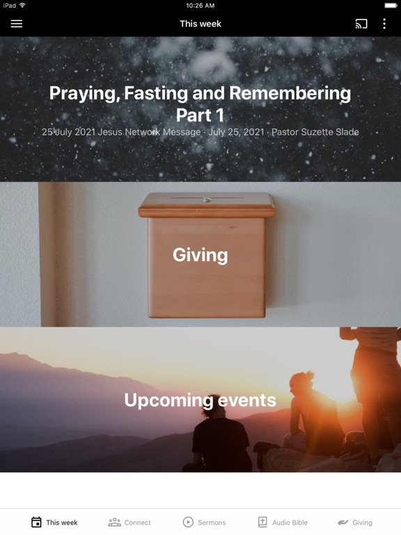 Screenshot #4 pour Jesus Network