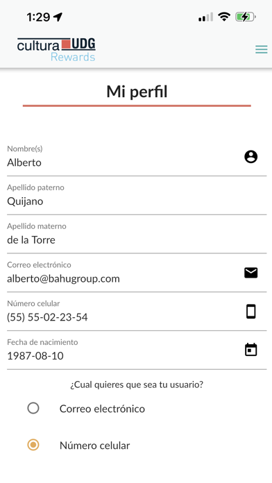 Cultura UDG Screenshot