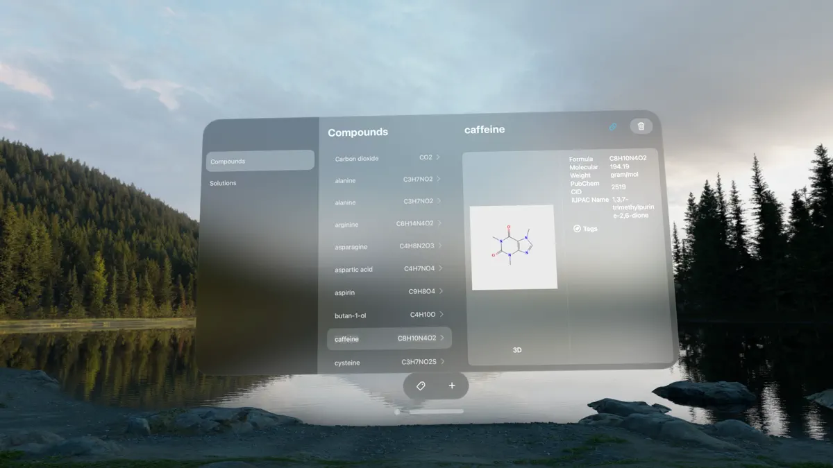 Search PubChem screenshot 1