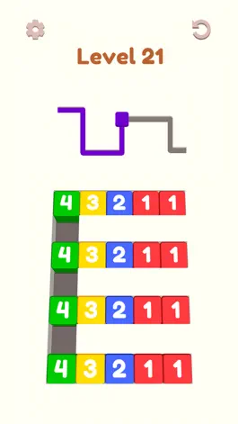 Game screenshot 123 Cubes Number: Merge Game apk