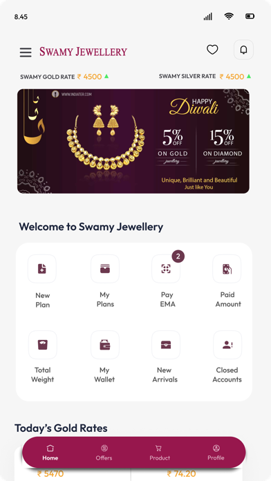 Swamy Jewellery Screenshot