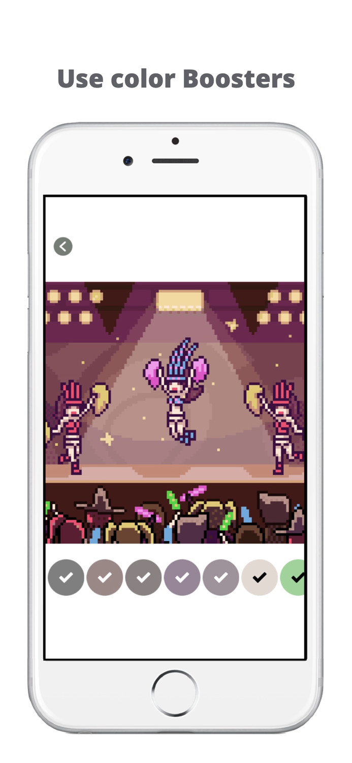 Pixel by number Color art game