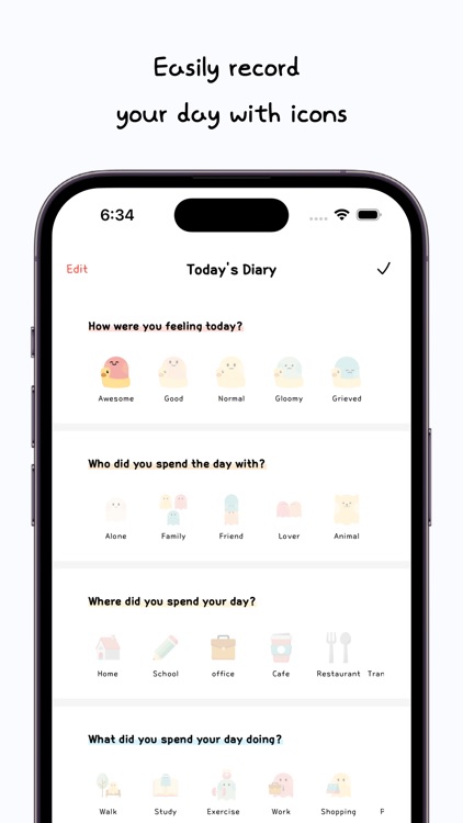 GhostDiary - Mood Daily Diary