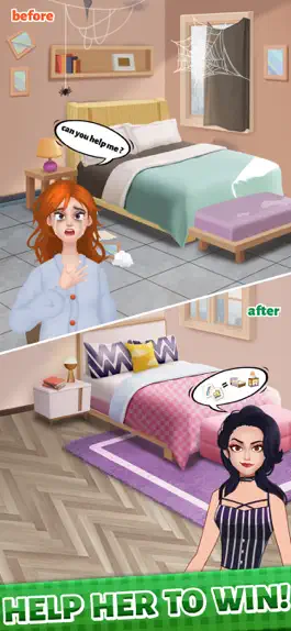 Game screenshot Fashion Makeover:Match&Stories apk