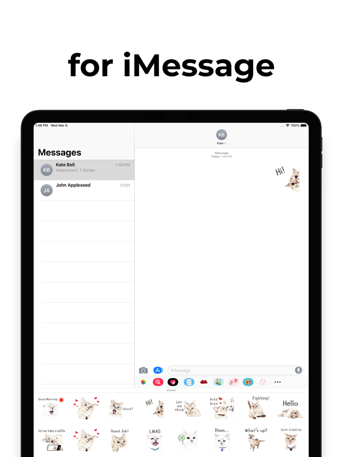 Cat - Emoji smiley and Stickers