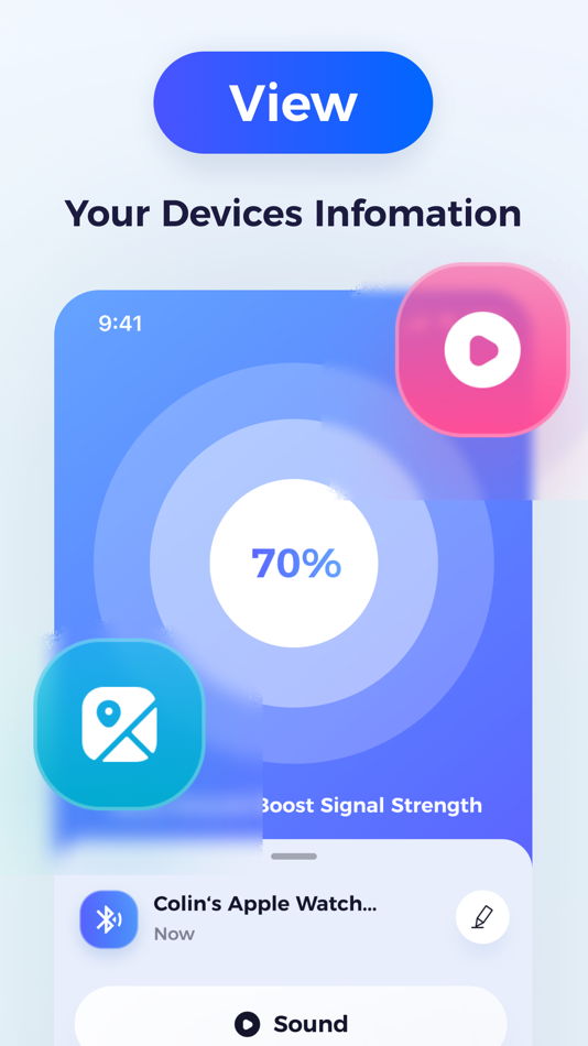 #2. Earbuds Finder: Find Lost BLE (iOS) 由: 美肖 曹