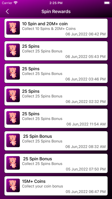 Spin Rewards - CM Spins Screenshot