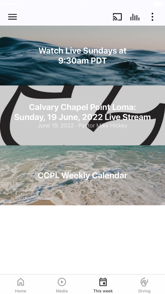 #3. Calvary Chapel Point Loma (iOS) 由: Calvary Chapel Point Loma