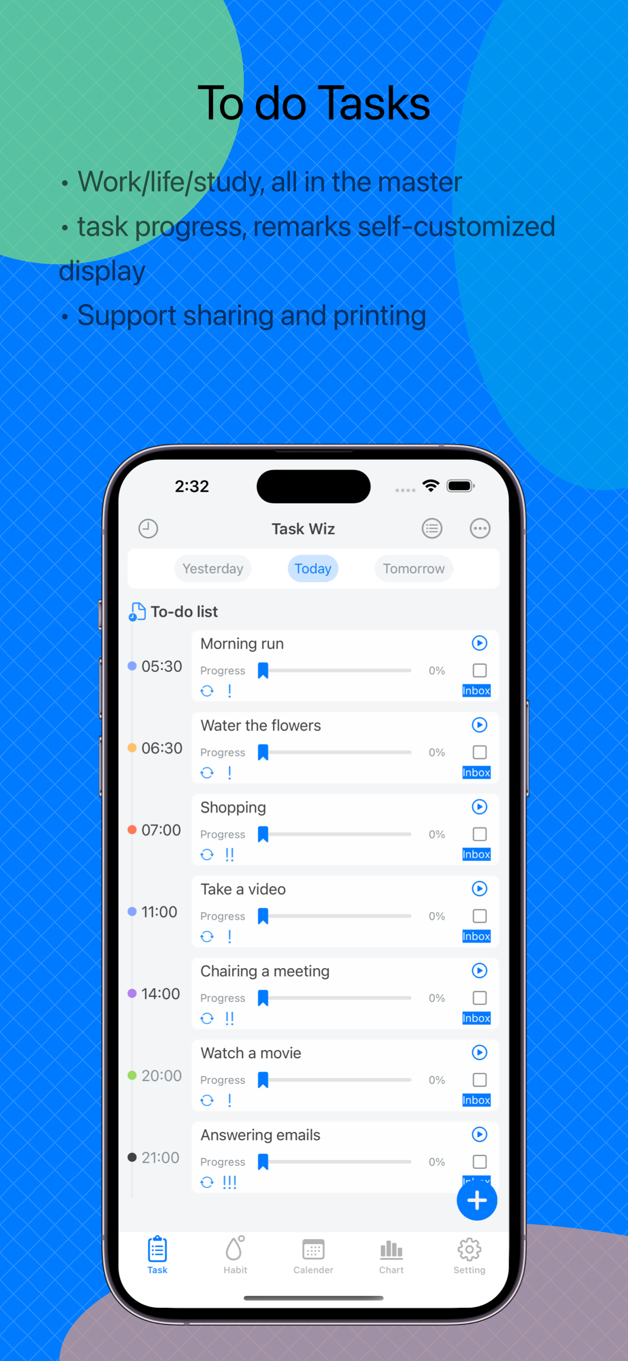 Task & Habit Tracker