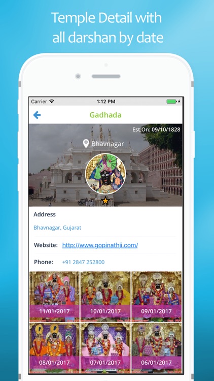 Daily Darshan - Shreeji Smruti